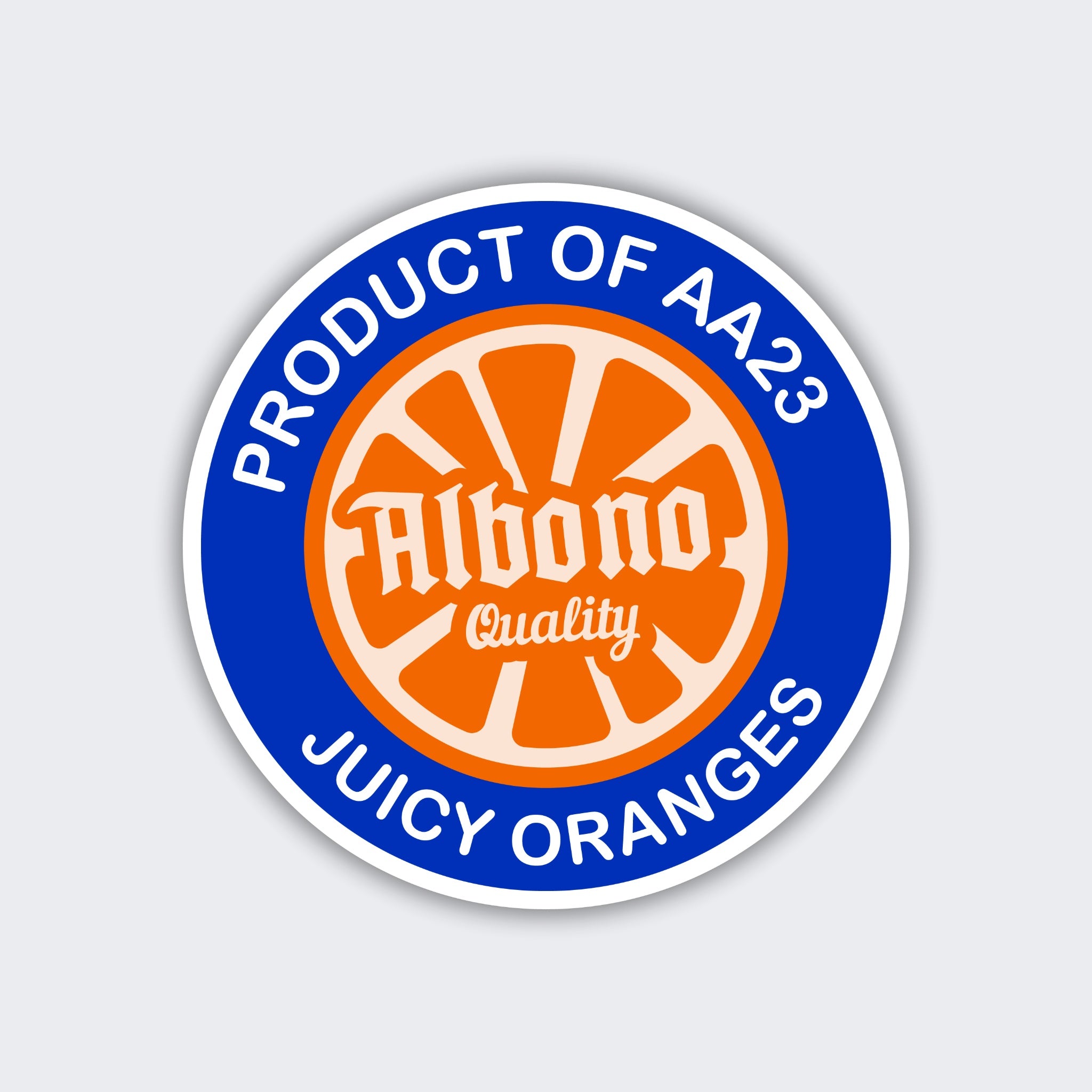 Alex Albon - Juicy Oranges (Miami) - Sticker - 2025