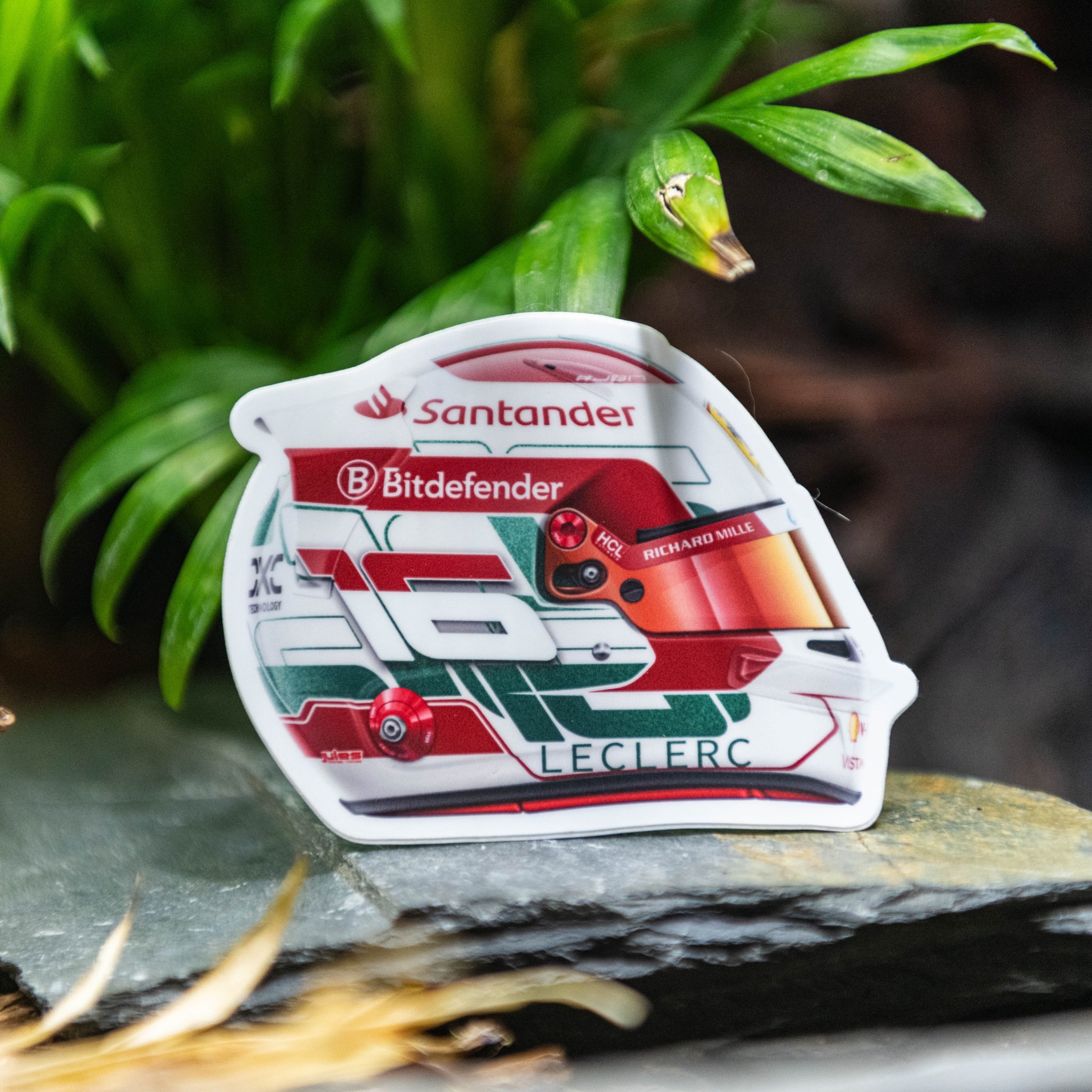Charles Leclerc - Helmet - Imola - Sticker - 2024