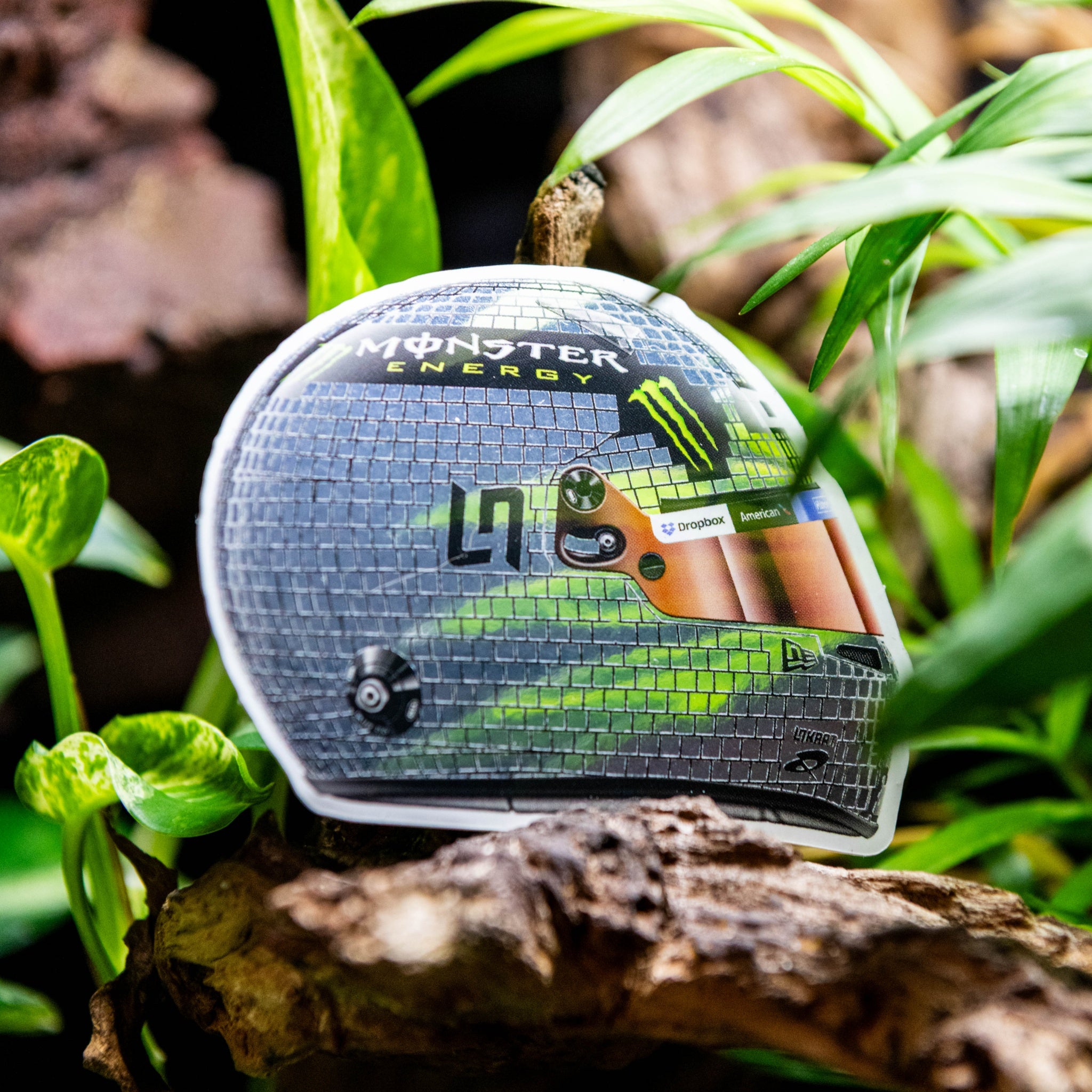 Lando Norris - Helmet - Disco (Miami) - Sticker - 2025