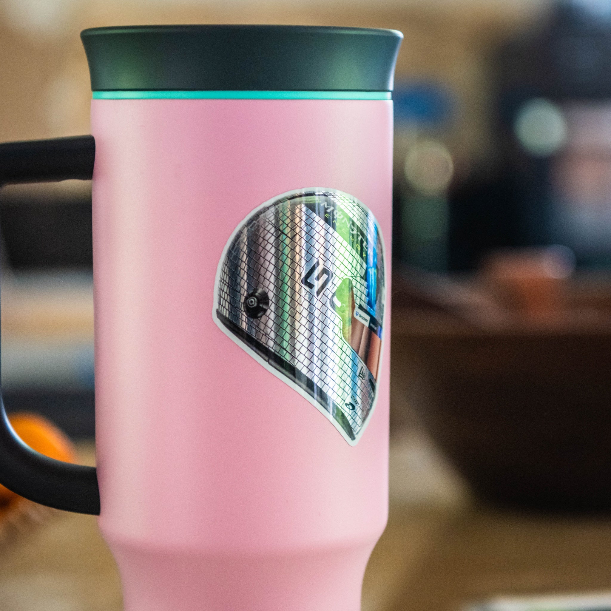 Lando Norris - Helmet - Disco (Miami) - Sticker - 2025