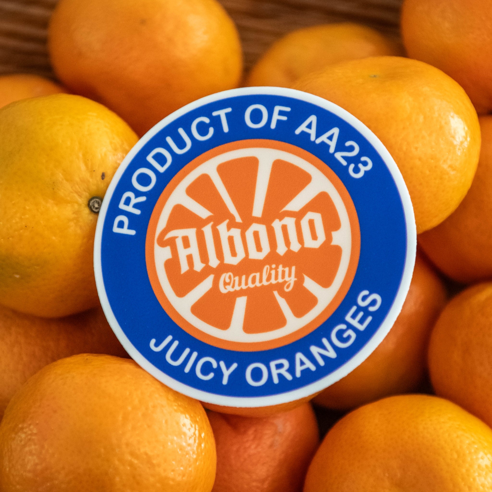 Alex Albon - Juicy Oranges (Miami) - Sticker - 2025
