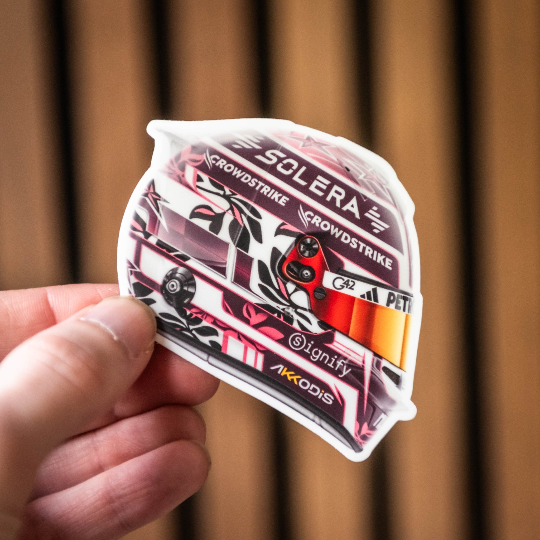 Andrea Kimi Antonelli - Helmet - Miami- Sticker - 2025