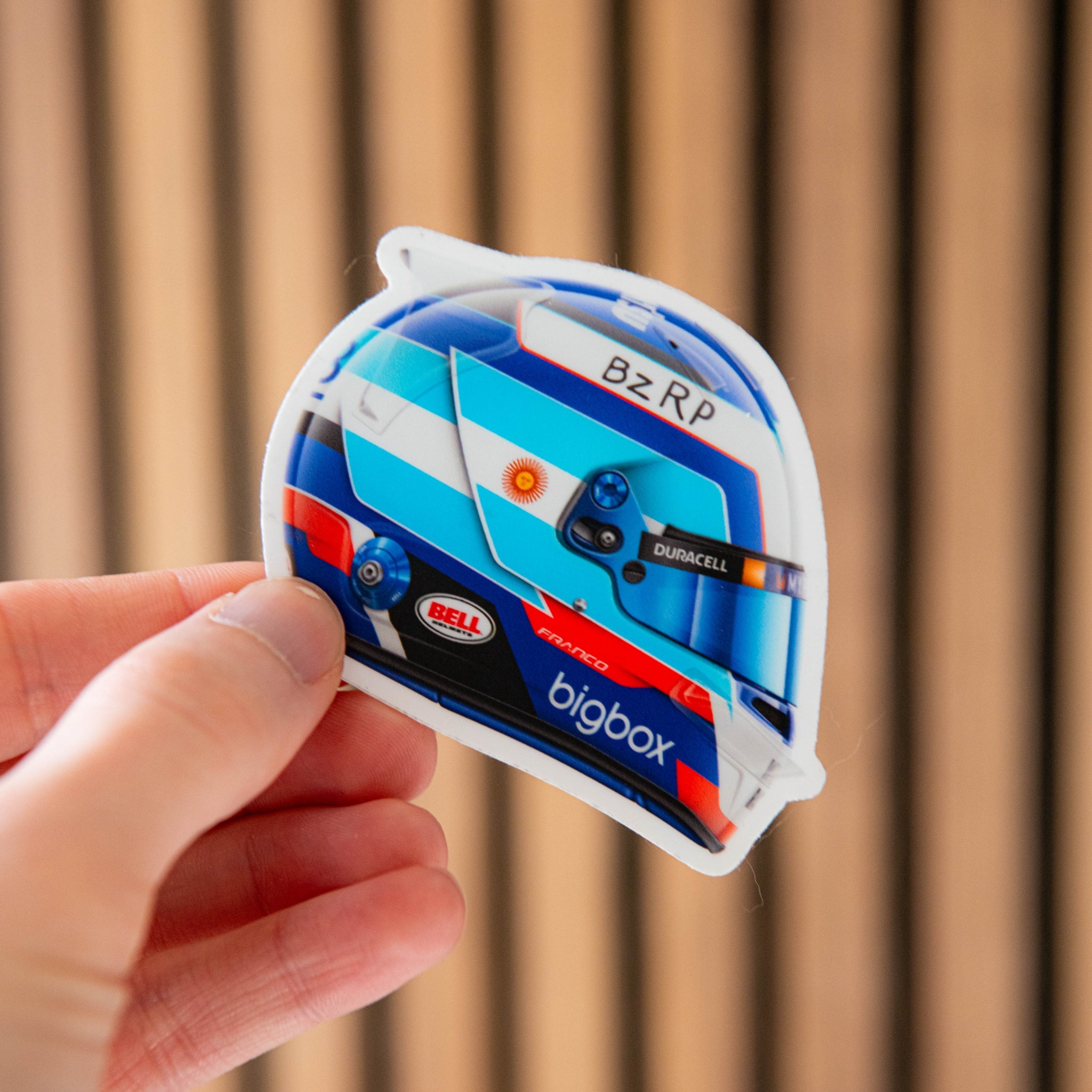 Franco Colapinto - Helmet - Sticker - 2024