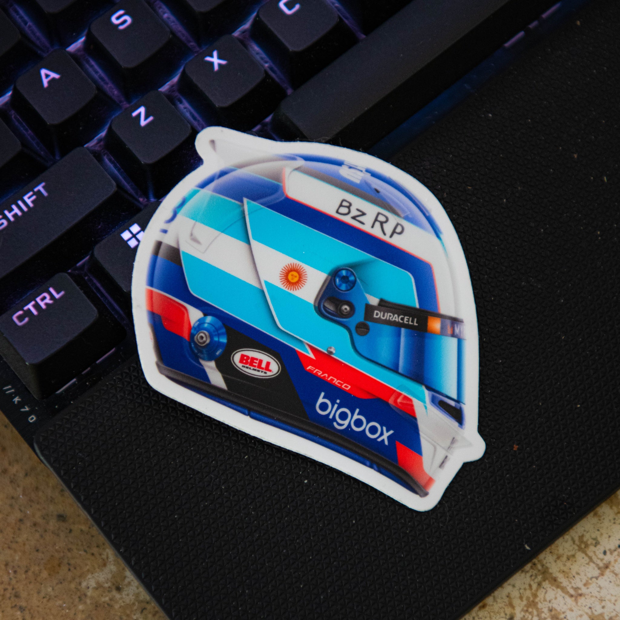 Franco Colapinto - Helmet - Sticker - 2024
