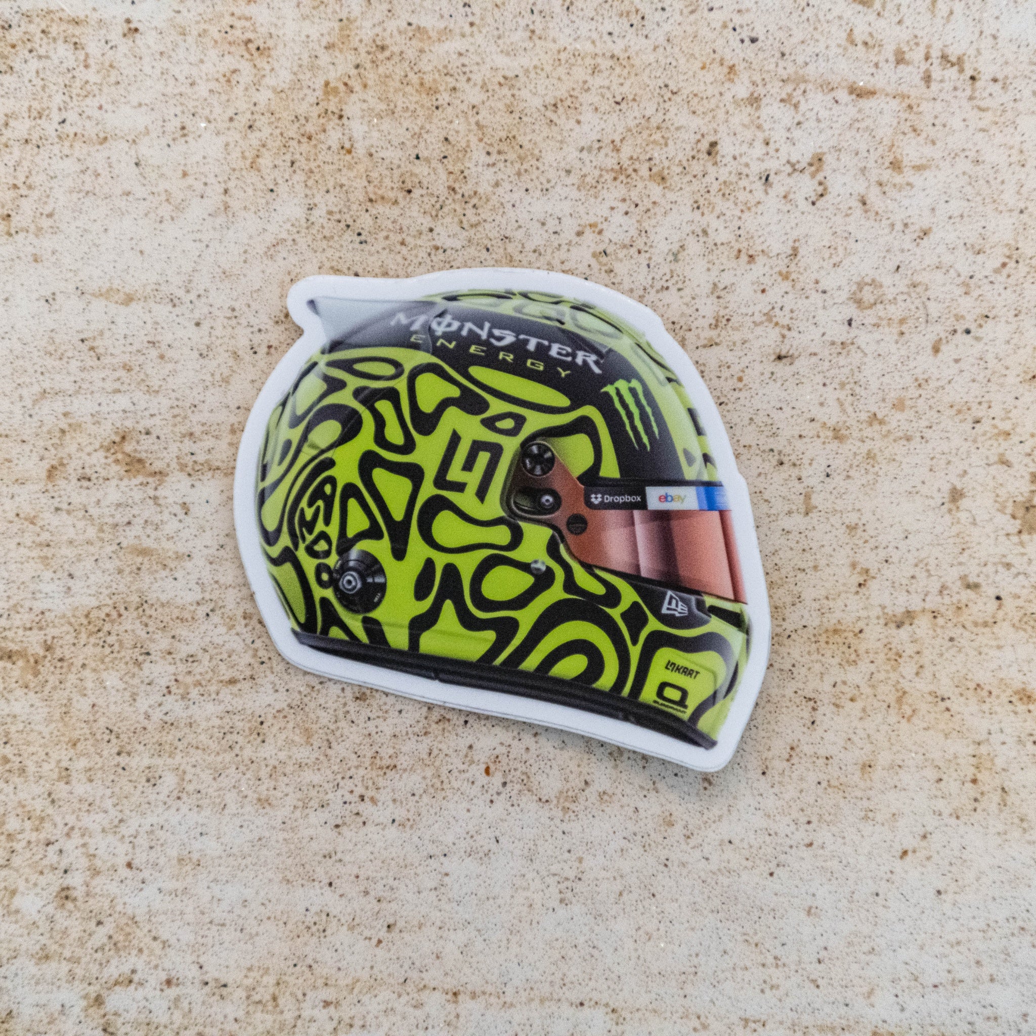 Lando Norris - Helmet - Sticker - 2024