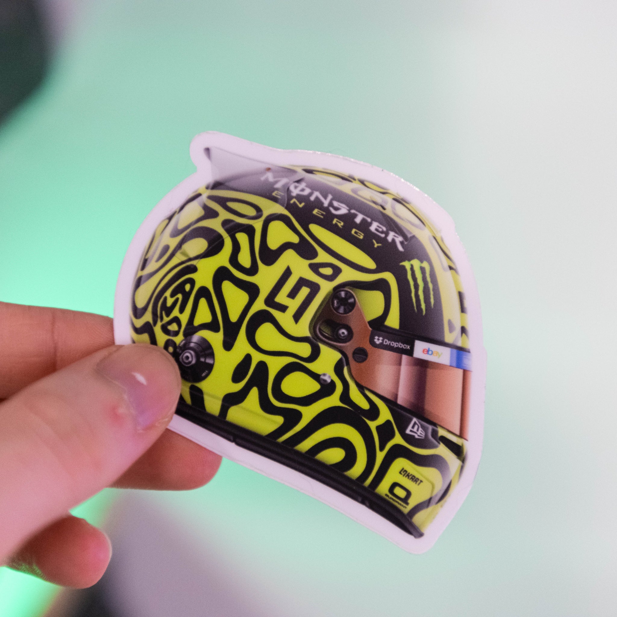 Lando Norris - Helmet - Sticker - 2024