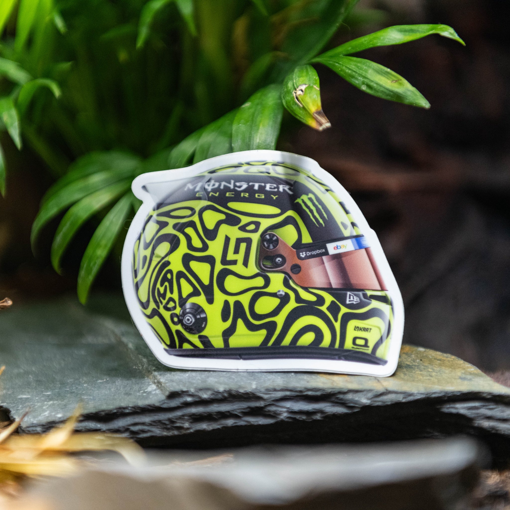 Lando Norris - Helmet - Sticker - 2024