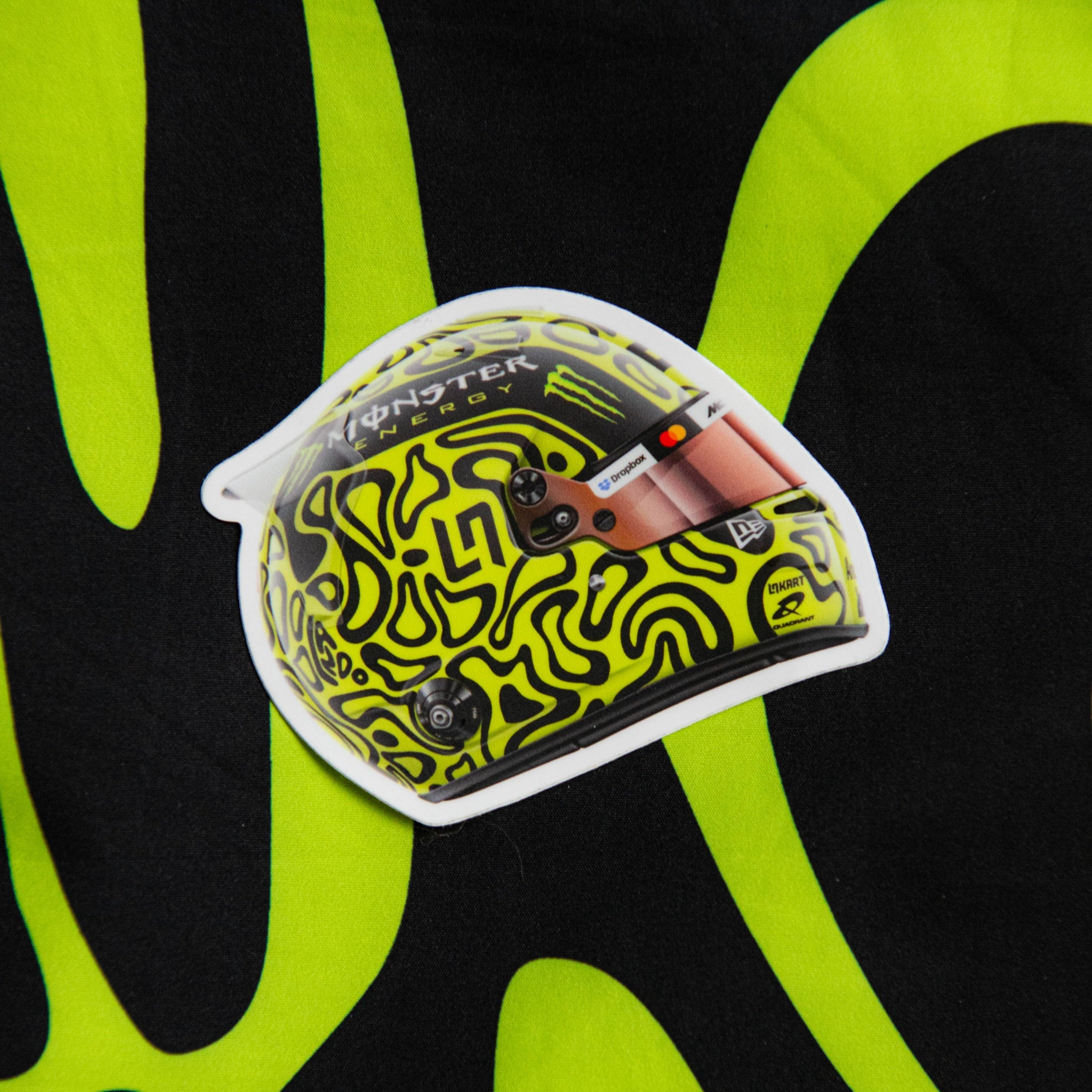 Lando Norris - Helmet - Sticker - 2025