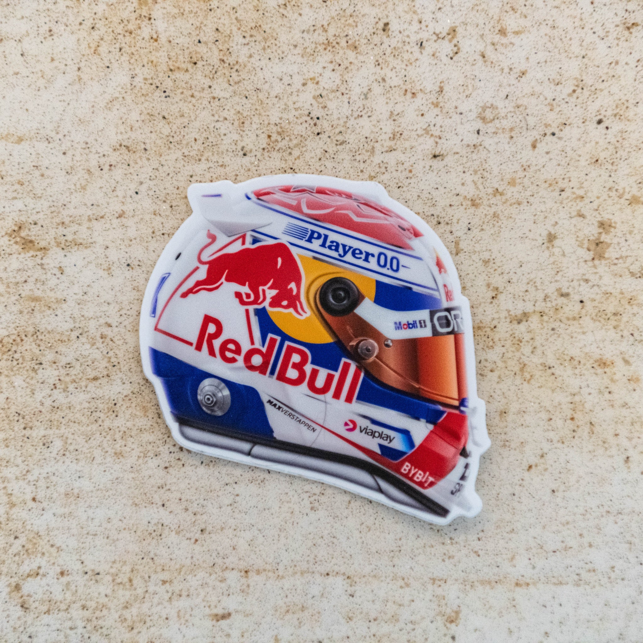 Max Verstappen - Helmet - Sticker - 2024