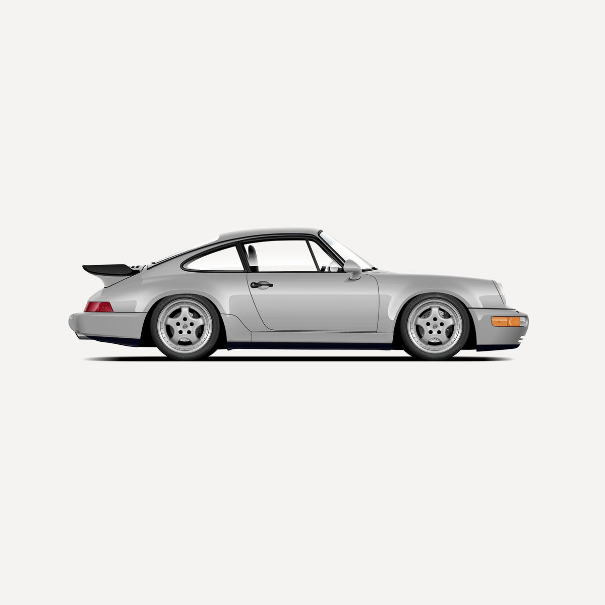 964 Turbo - Custom Illustration