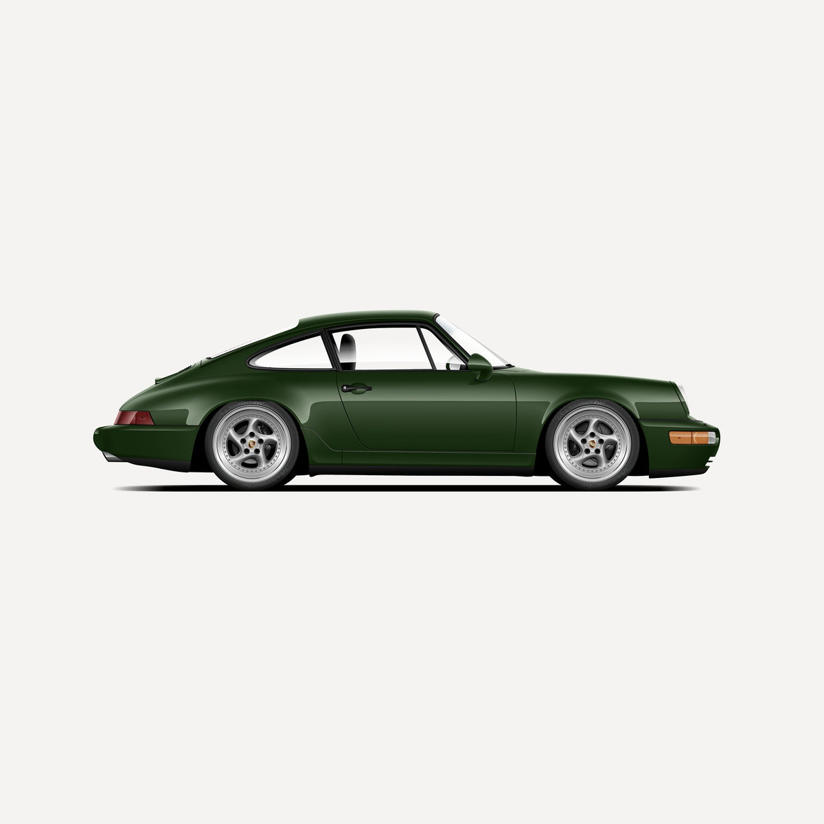 964 911 Carrera - Custom Illustration