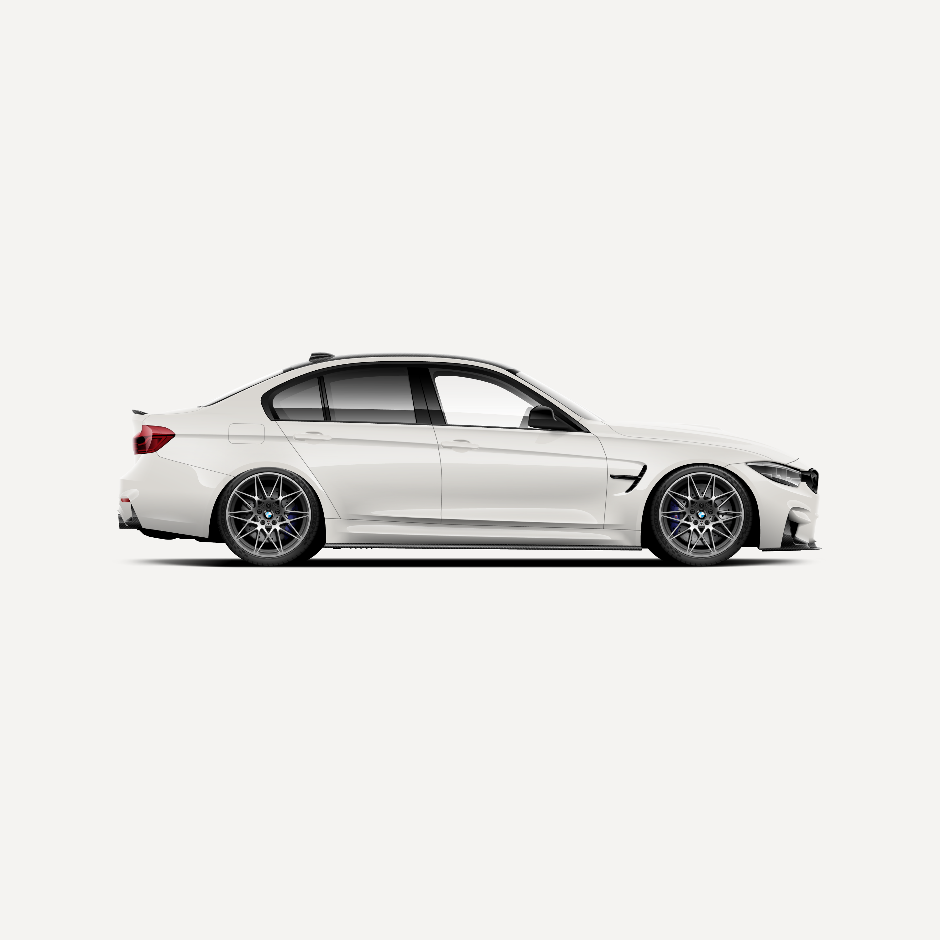 Custom Car Illustration M3