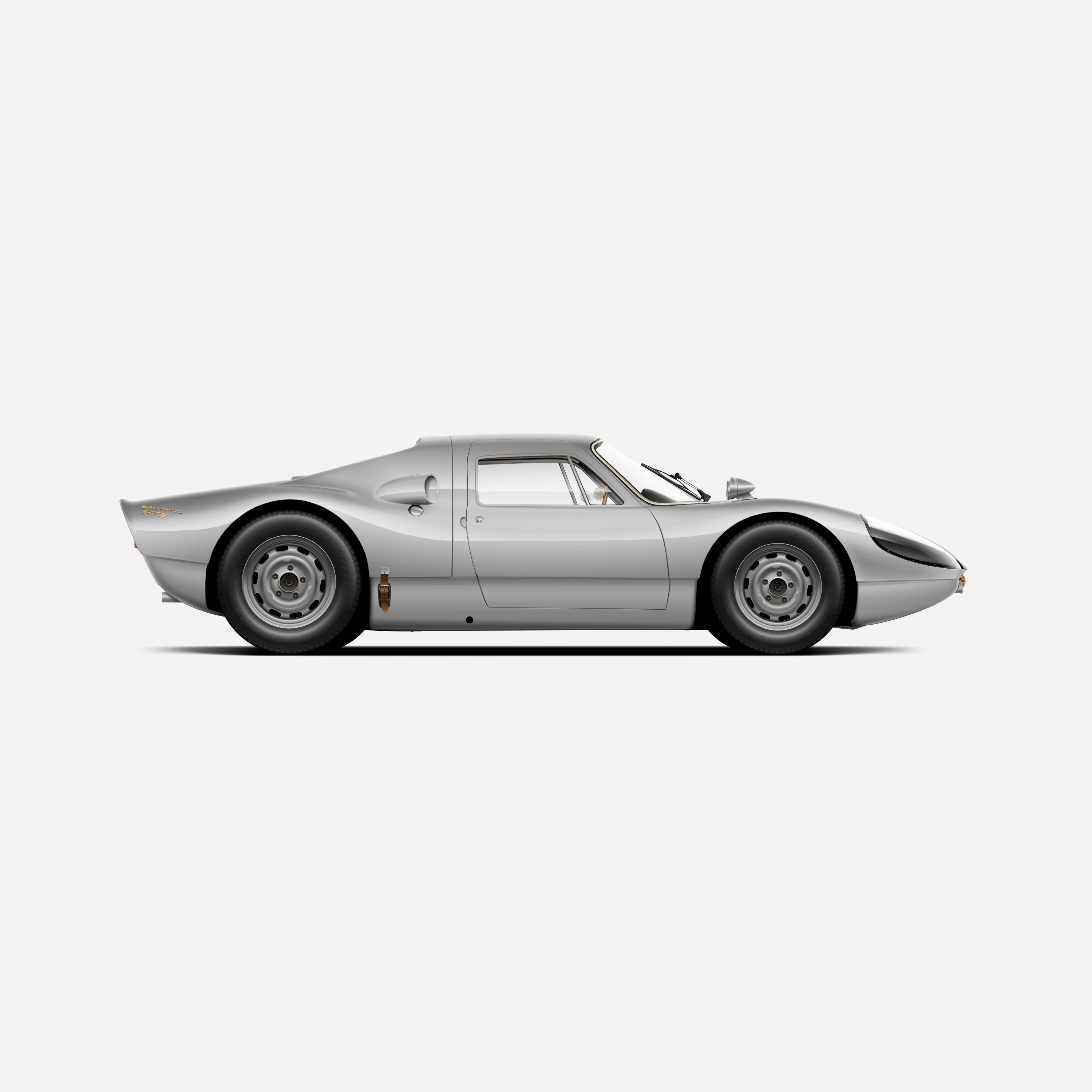 904 GTS Custom Illustrated Automotive