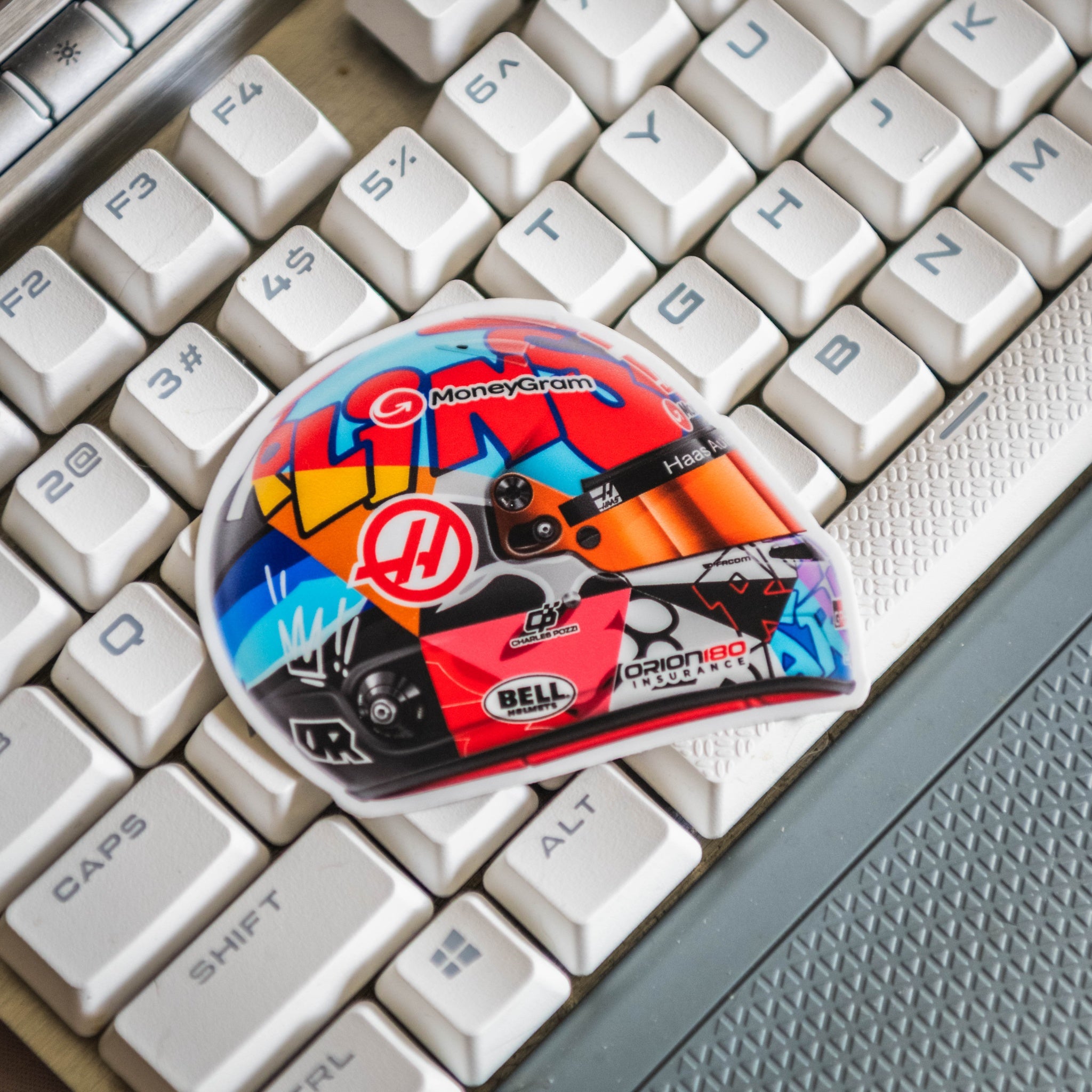 Esteban Ocon - Helmet - Miami- Sticker - 2025