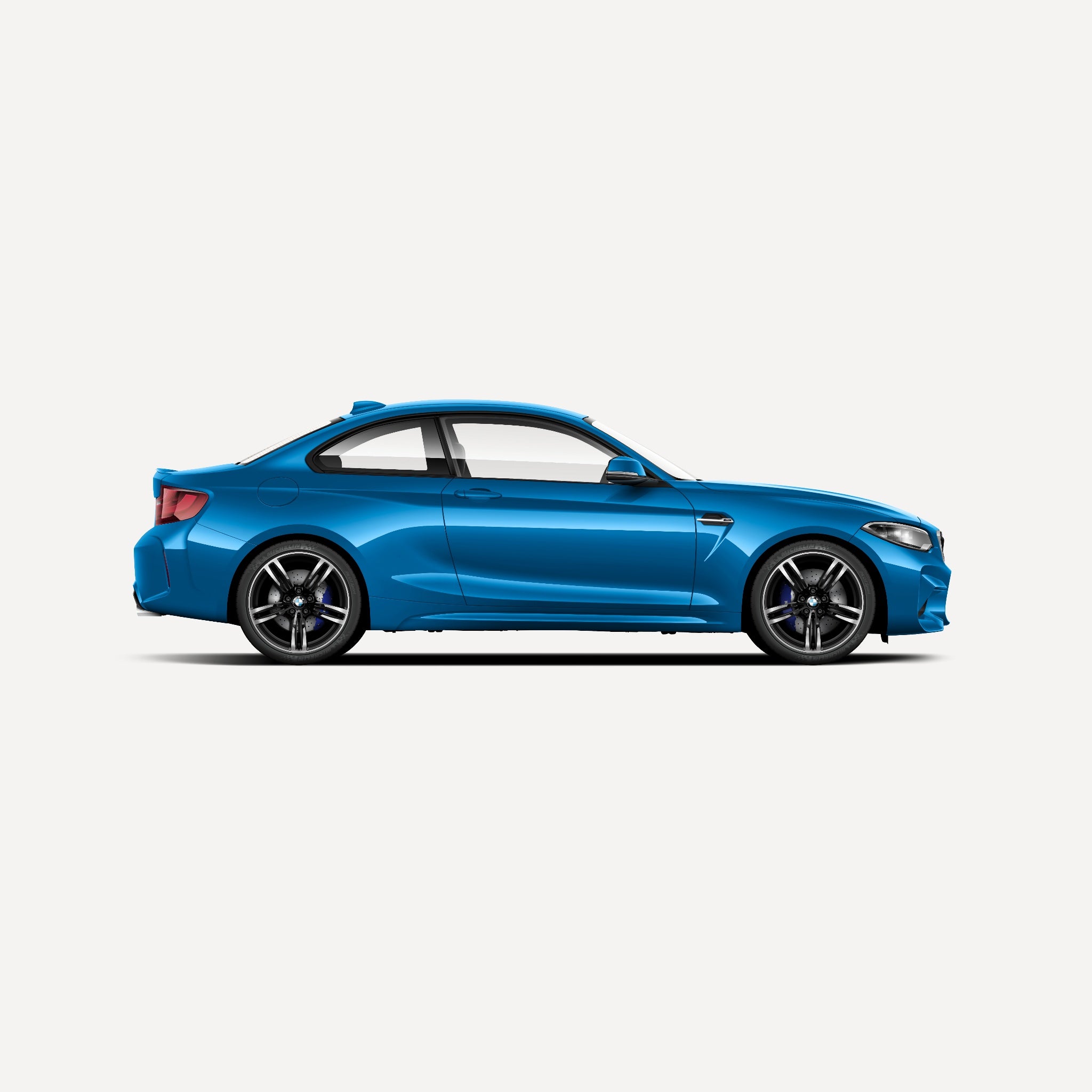 Vista lateral automotriz a medida