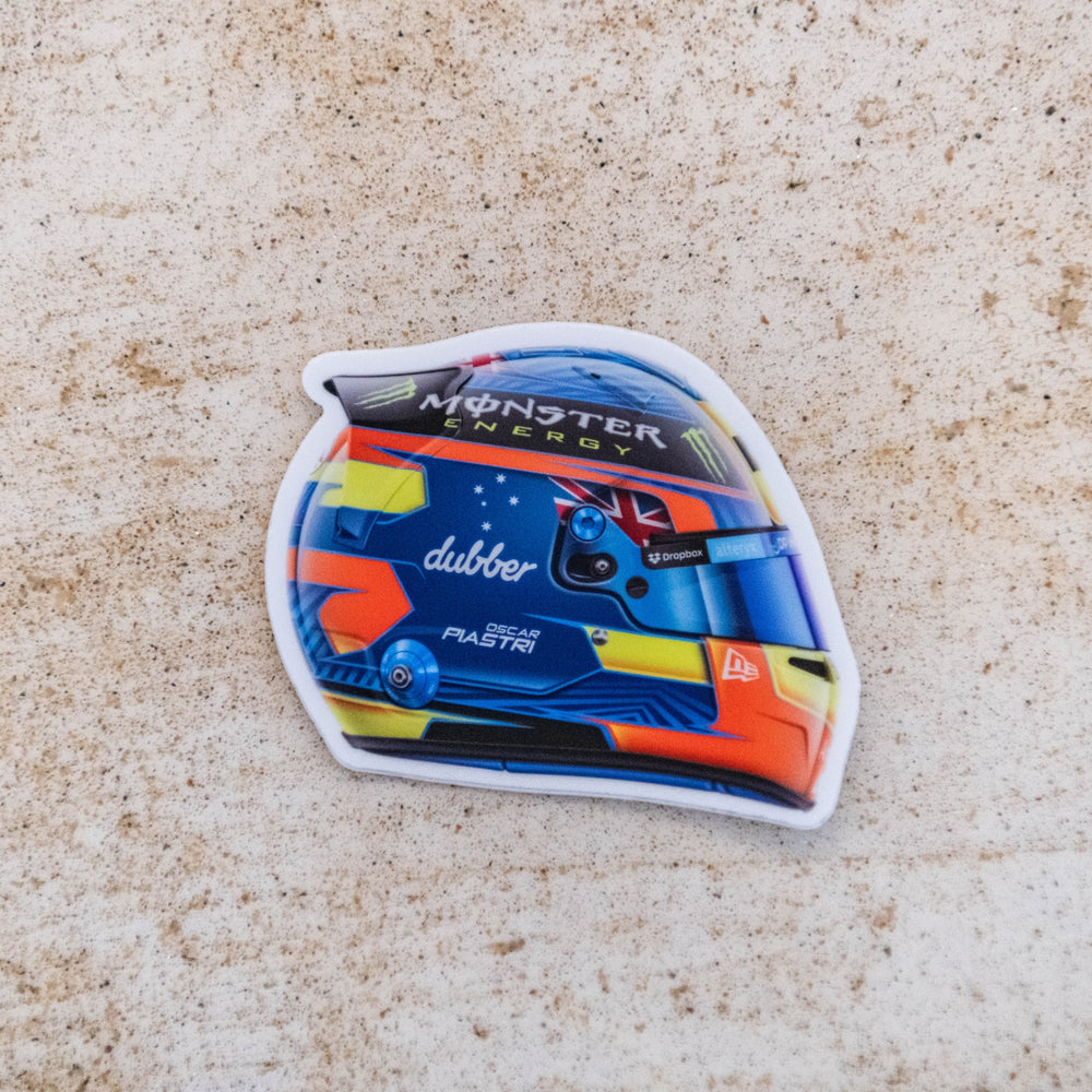 Oscar Piastri - Formula 1 - 2024 Helmet Sticker